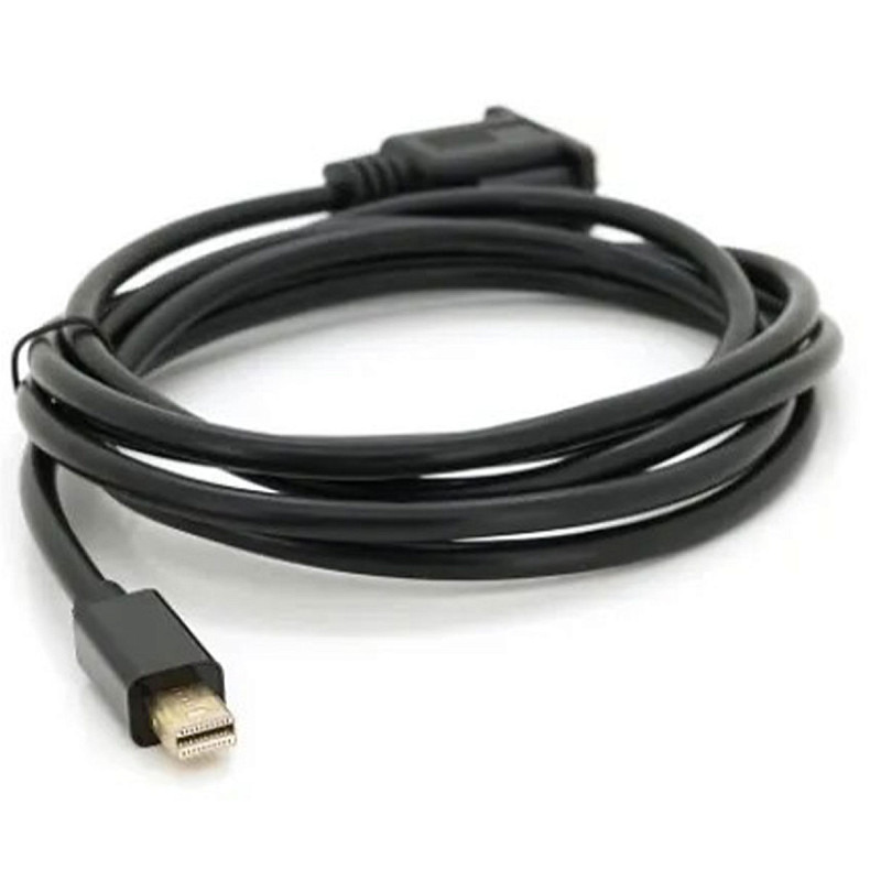 Кабель Mini DisplayPort M - VGA M 1.8м чорний