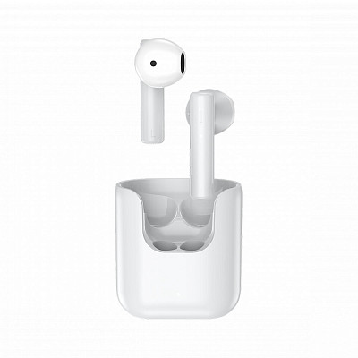 QCY T12 TWS Bluetooth Earbuds White - Повреждена упаковка
