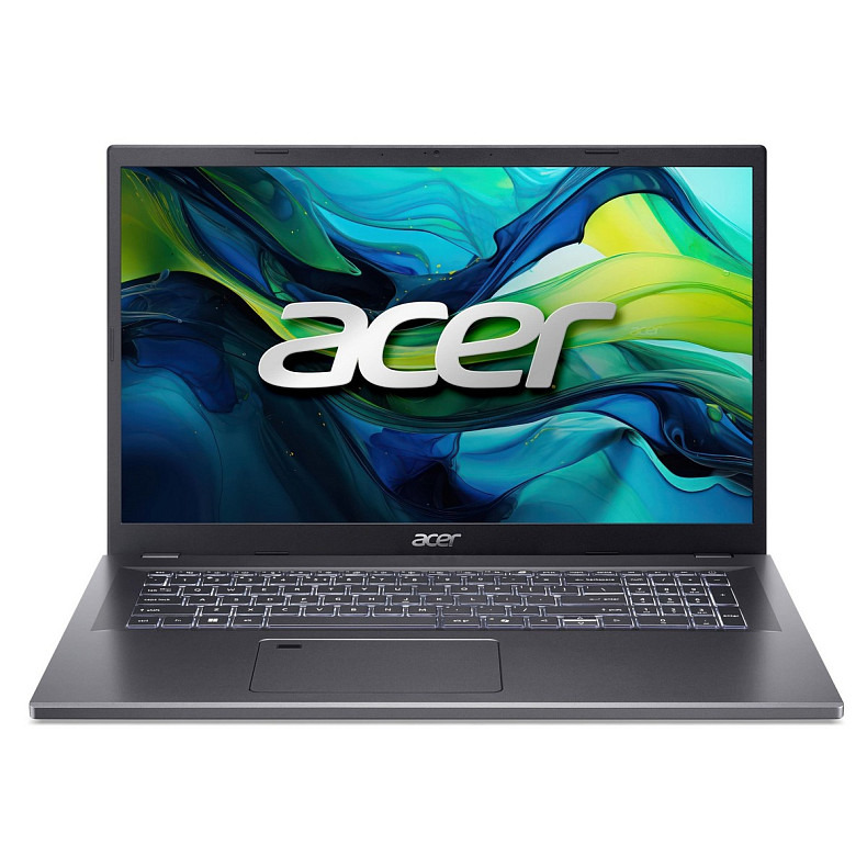 Ноутбук Acer Aspire 17 A17-51M 17.3" FHD IPS, Intel 5-120U, 16GB, F512GB, UMA, Lin, сірий