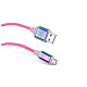 Кабель REAL-EL Premium Rainbow USB-microUSB 1m (EL123500052)