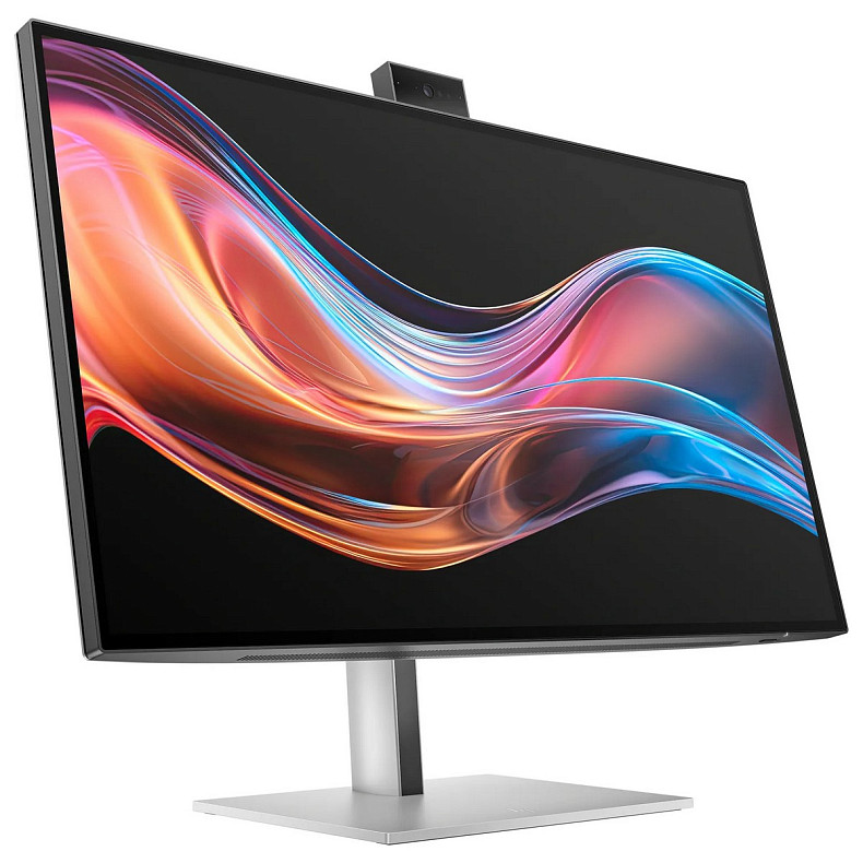 Монітор HP 27" S7 Pro 727pm, IPS Black, 4K UHD, HDMI, DP, USB-C, RJ-45, cam, HAS, Pivot