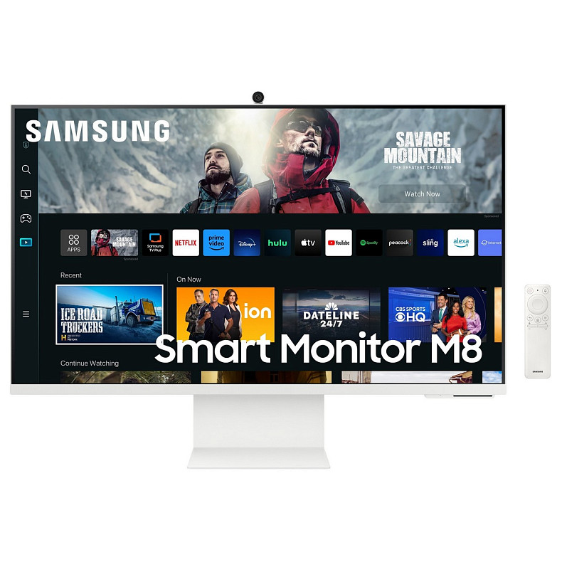 Монитор Samsung 32" 4K Smart Monitor M8 M80C HDMI, USB, USB-C, BT, VA, 3840x2160, 4ms