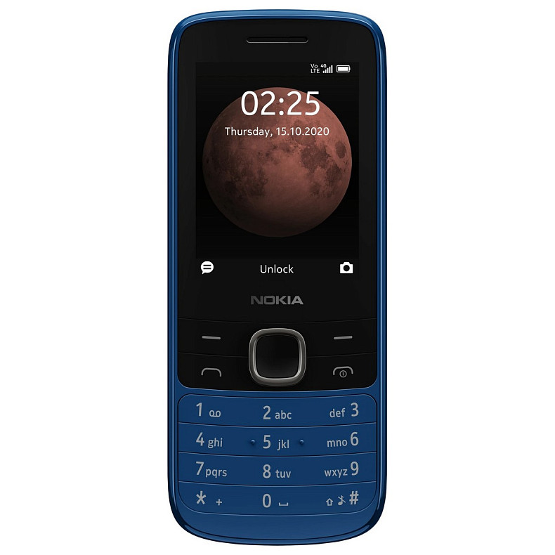 Мобильный телефон Nokia 225 4G Dual Sim Blue