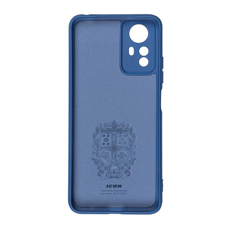 Чохол-накладка Armorstandart Icon для Xiaomi Redmi Note 12S 4G Camera cover Dark Blue (ARM67505)