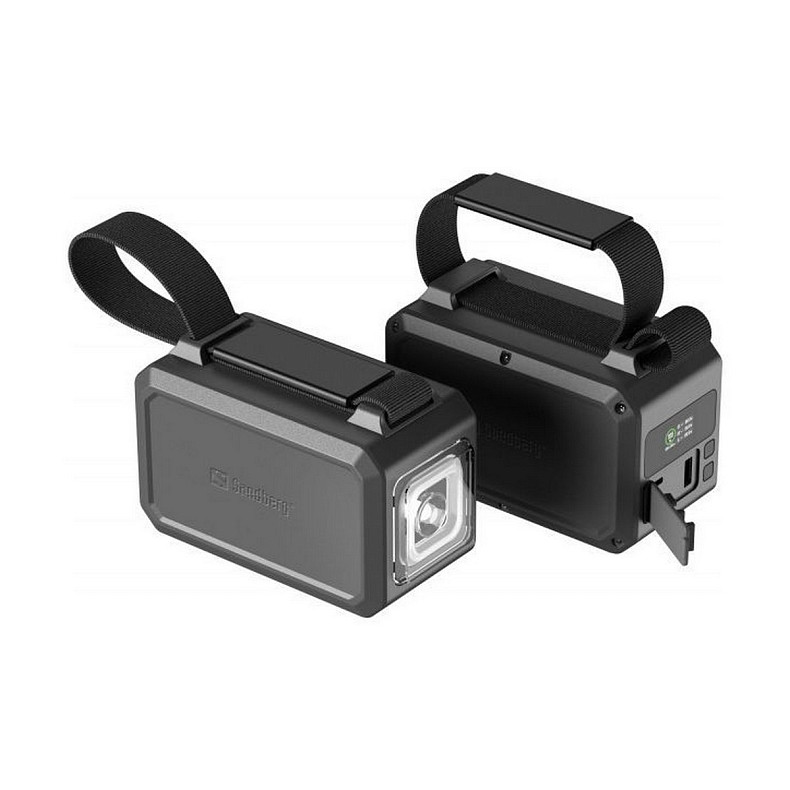 Универсальная мобильная батарея Sandberg Survivor 40000mAh, 100W черный