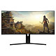 Монитор 2E GAMING 34" G3424B 2xHDMI, DP, VA, 3440x1440, 180Hz, 1ms, NTSC 85%, CURVED, FreeSync, HAS