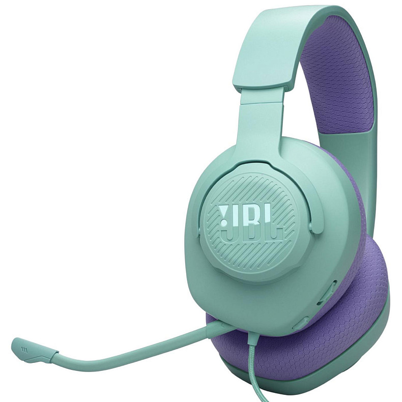 Наушники JBL Quantum 100M2 Cyan (JBLQTUM100M2CYN)