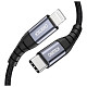 Кабель Choetech USB-C - Lightning, 2м (IP0041-BK)