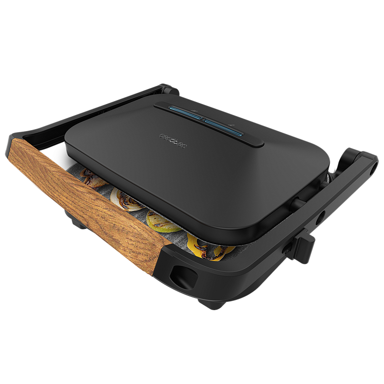 Гриль електричний CECOTEC Rock'nGrill 1200 Wood B