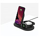 Беспроводное зарядное устройство для Belkin Boost Up 3-in-1 Wireless Charger Black (WIZ001VFBK)