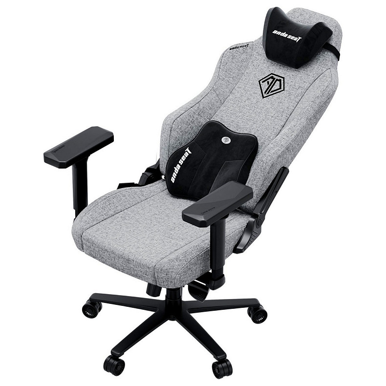 Крісло для геймерів Anda Seat Phantom 3 XL Gray Fabric (AD18XL-52-G-F-G01)