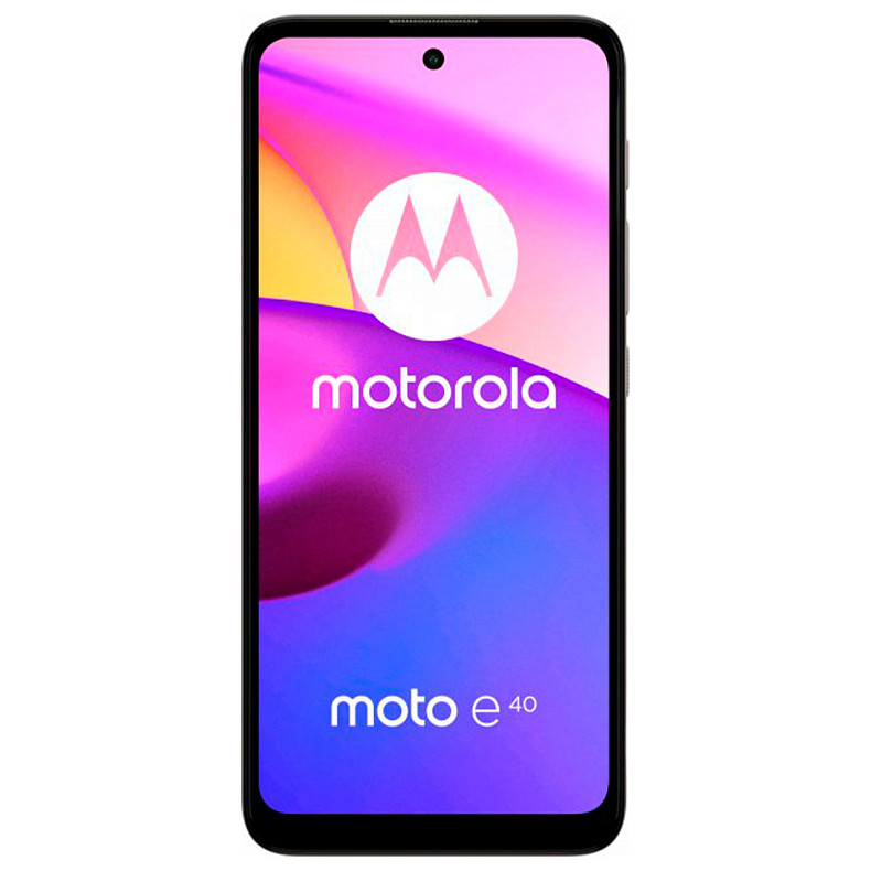 Смартфон Motorola Moto E40 4/64GB Dual Sim Pink Clay (PAVK0004UA)