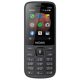Мобільний телефон Nomi i2403 Dual Sim Black