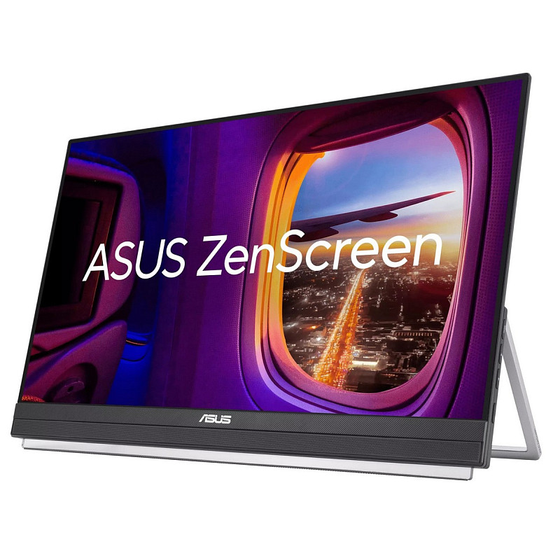 Монітор портативний Asus 21.5" ZenScreen MB229CF HDMI, USB-C, MM, IPS, 100Hz, AdaptiveSync, C-Clamp