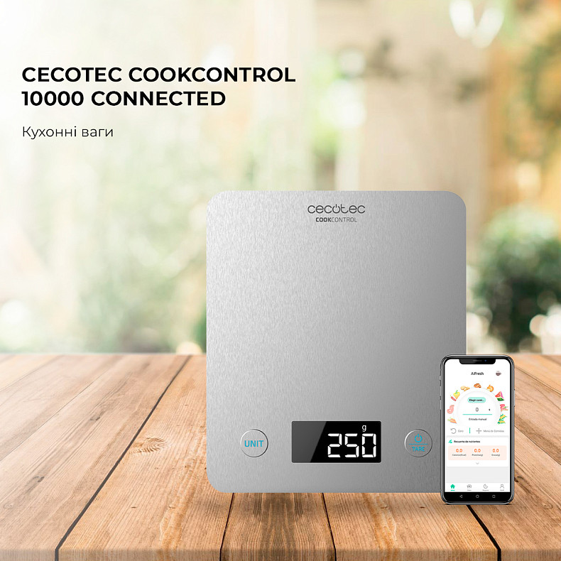 Кухонные весы Cecotec CookControl 10000 Connected