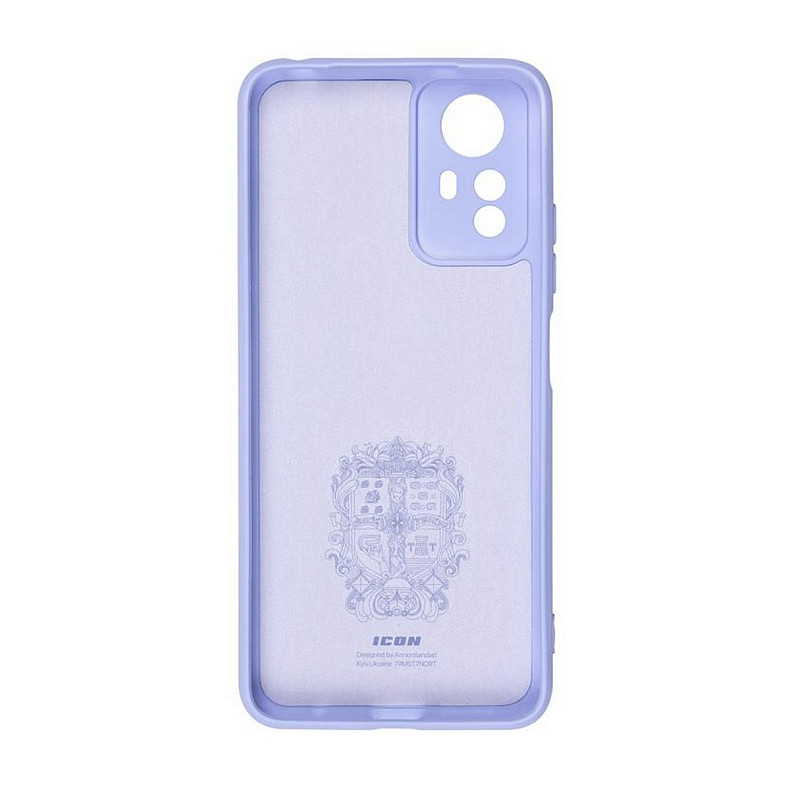 Чехол-накладка Armorstandart Icon для Xiaomi Redmi Note 12S 4G Camera cover Lavender (ARM67507)