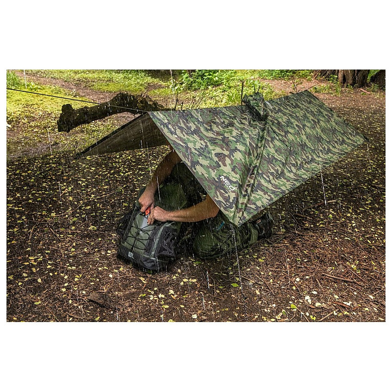 Дождевик тент Neo Tools Camo, 3в1, 124х142см, камуфляж (63-132)