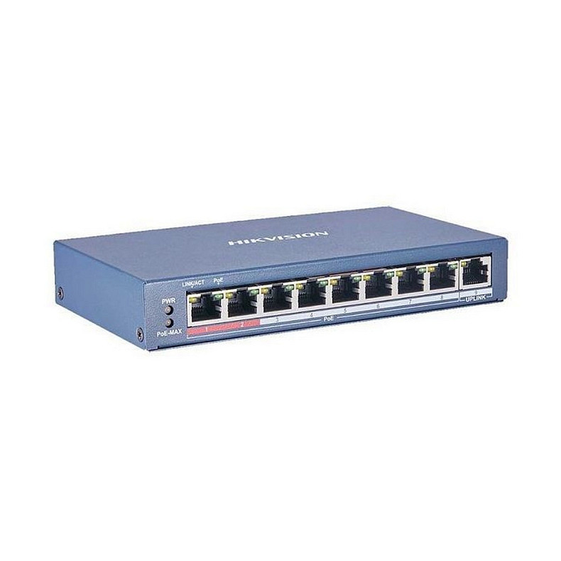 Комутатор Hikvision DS-3E0109P-E/M(C) POE