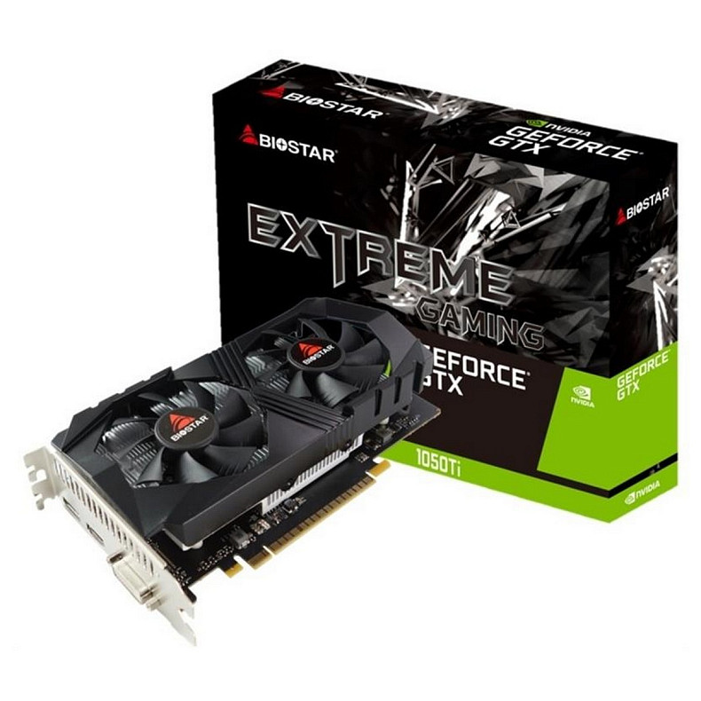 Відеокарта Biostar GeForce GTX 1050 Ti 4GB GDDR5 VN1055TF41 (GTX1050TI-4GB)