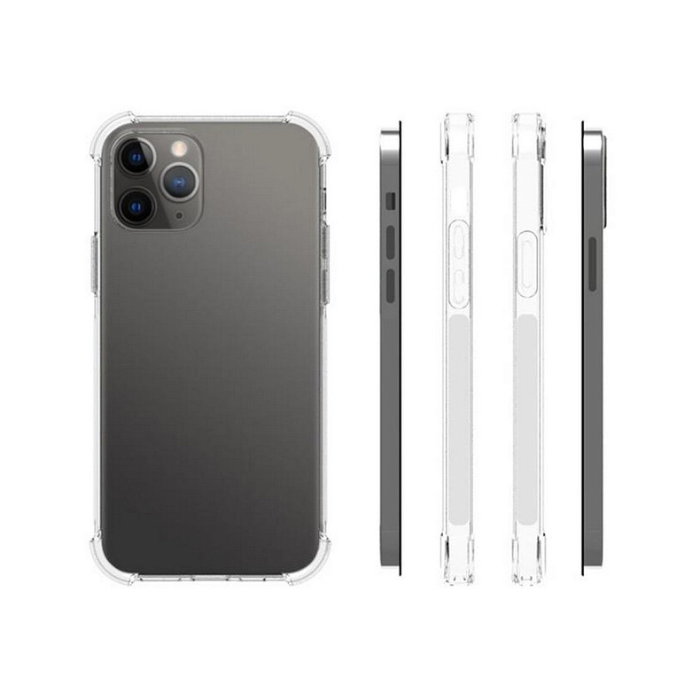 Чехол-накладка BeCover Anti-Shock для Apple iPhone 12 Pro Clear (705436)