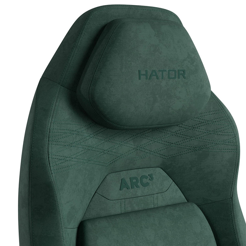 Крісло для геймерів HATOR Arc 3 L Velour (HTC3448L) Emerald