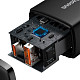 Сетевое зарядное устройство Baseus Compact Quick Charger U+C 20W EU Black (CCXJ-B01)
