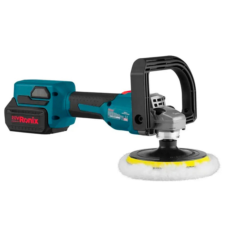 Аккумуляторная полировальная шлифмашина Ronix 8652