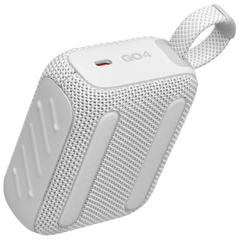 Портативна акустика JBL GO 4 White (JBLGO4WHT)