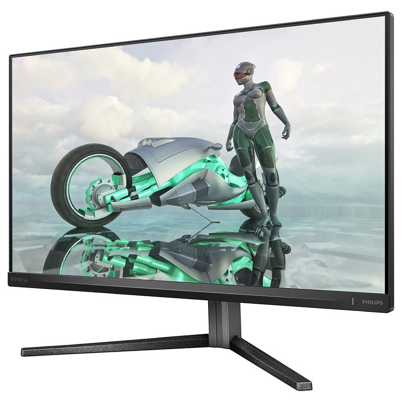 Монітор Philips 27" 27M2N3800A, Fast IPS, 4K UHD, 160Гц, 2xHDMI, DP, HAS, Pivot, кол.,чорно-срібл