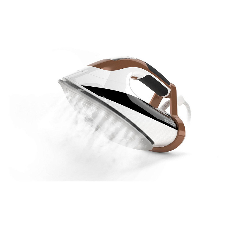 Праска Sencor, 2800Вт, 330мл, паровий удар -195гр, постійна пара - 55гр, pro та auto режими, керам.