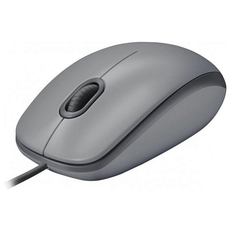 Мышка Logitech M110 Silent USB Mid Gray (910-006760)