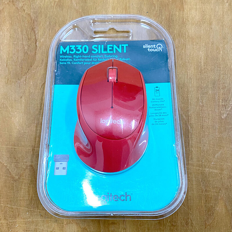 Мышь Logitech M330 Silent Plus (910-004911) - Повреждена Упаковка