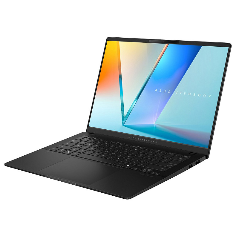 Ноутбук ASUS Vivobook S 14 M5406KA-SF149 14" FHD OLED, AMD AI 5340, 16GB, F512GB, UMA, NoOS, Черный