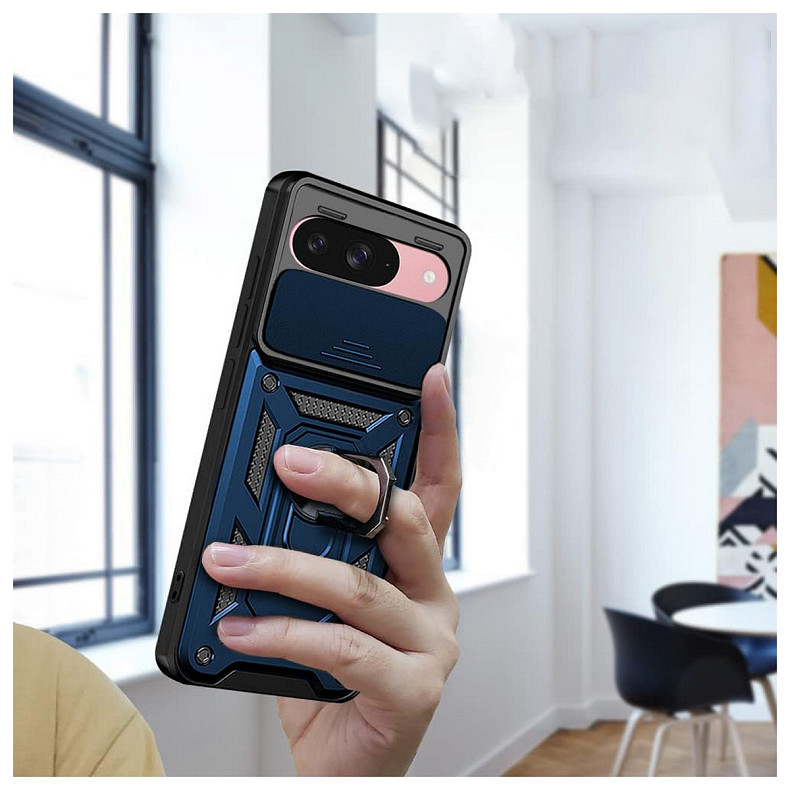 Чeхол-накладка BeCover Military для Google Pixel 9 Blue (712185)