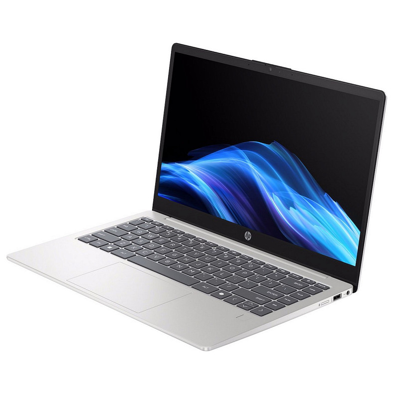 Ноутбук HP 14-hc0004ua 14" FHD IPS AG, Intel U5-225U, 16GB, F512GB, UMA, DOS, сріблястий