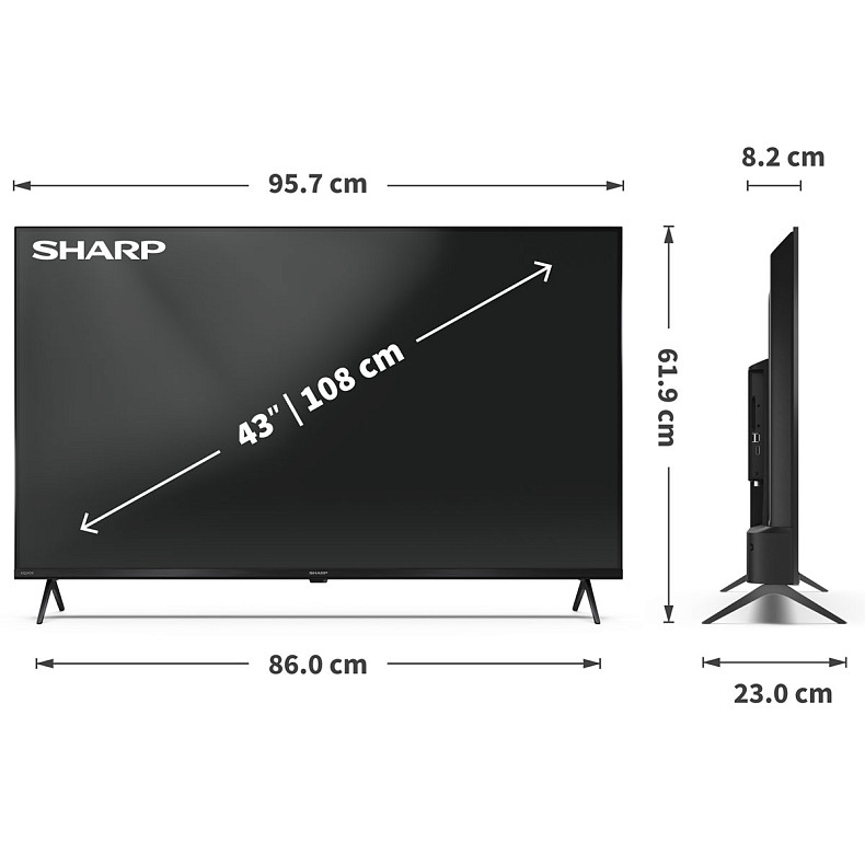 Телевізор SHARP 43HP5265E