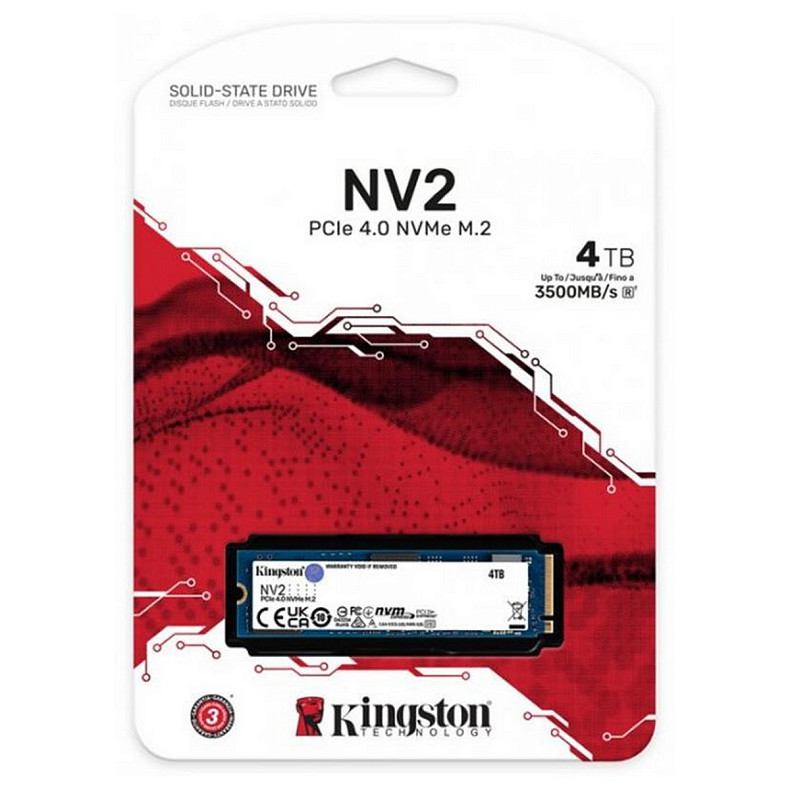 SSD диск Kingston NV2 4 TB (SNV2S/4000G)