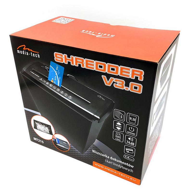 Уничтожитель документов Media-Tech MT215