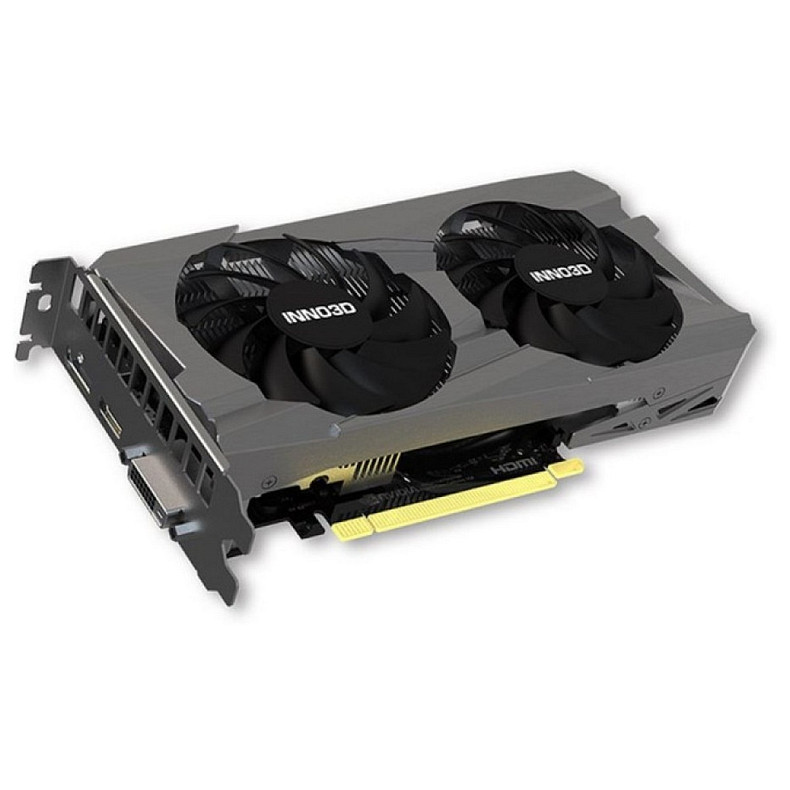 Видеокарта Inno3D Twin X2 V2, GeForce RTX3050 6GB GDDR6 96bit PCI-E 4.0