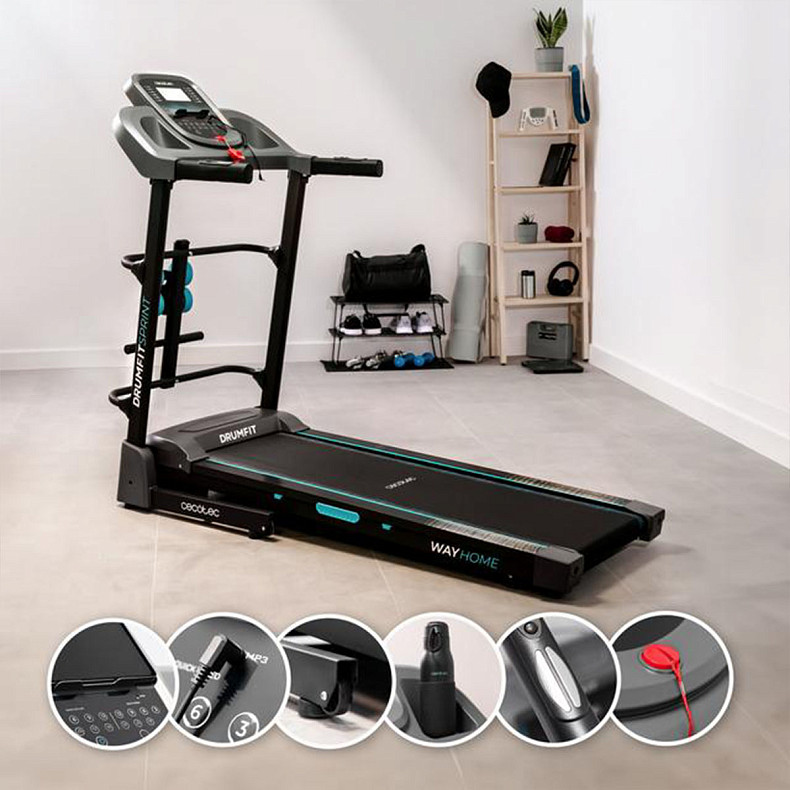 Бігова доріжка Cecotec DrumFit WayHome 1700 Sprint
