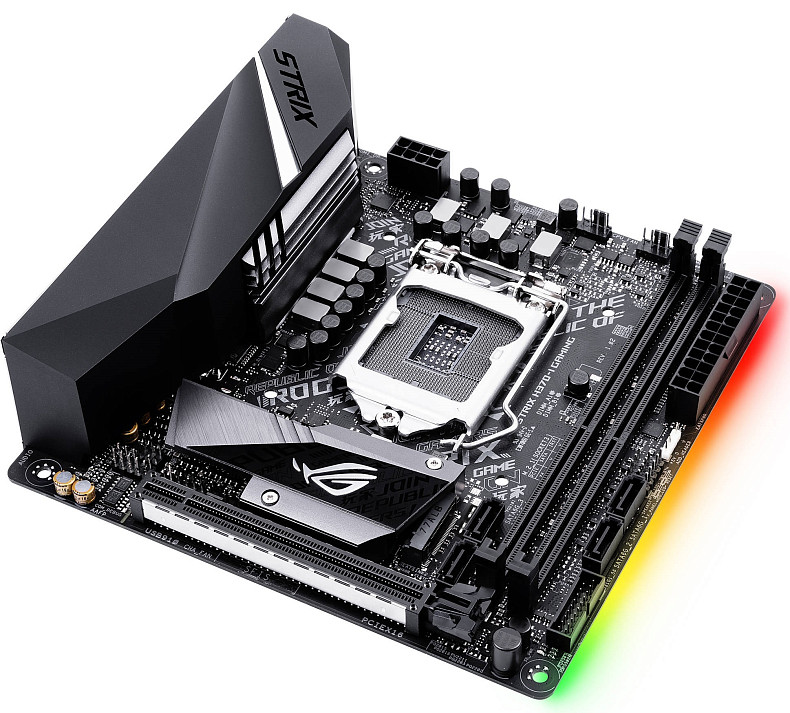 Материнcкая плата ASUS STRIX_H370-I_GAMING