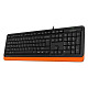 Клавіатура A4Tech FK10 Black/Orange USB