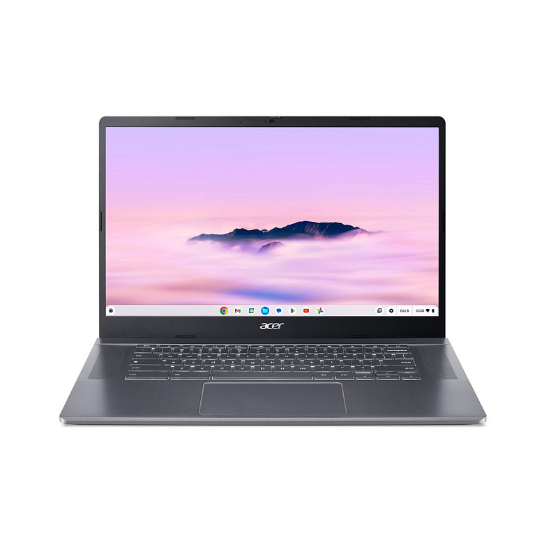 Ноутбук Acer Chromebook Plus CB515-2H 15" FHD IPS, Intel i5-1235U, 16GB, F512GB, UMA, ChromeOS, сіри