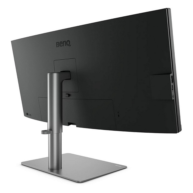 Монітор 34" BenQ PD3420Q, IPS, WQHD, 2 x HDMI, DP, USB-C, USB-hub, HAS, колонки, темно-сірий