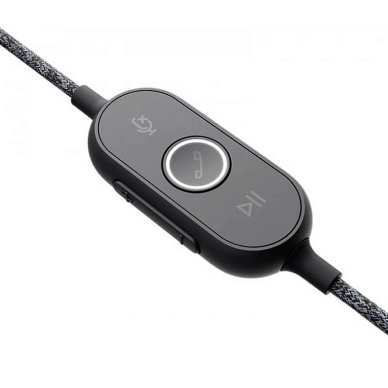 Гарнитура Logitech Zone Wired Black (981-000870)