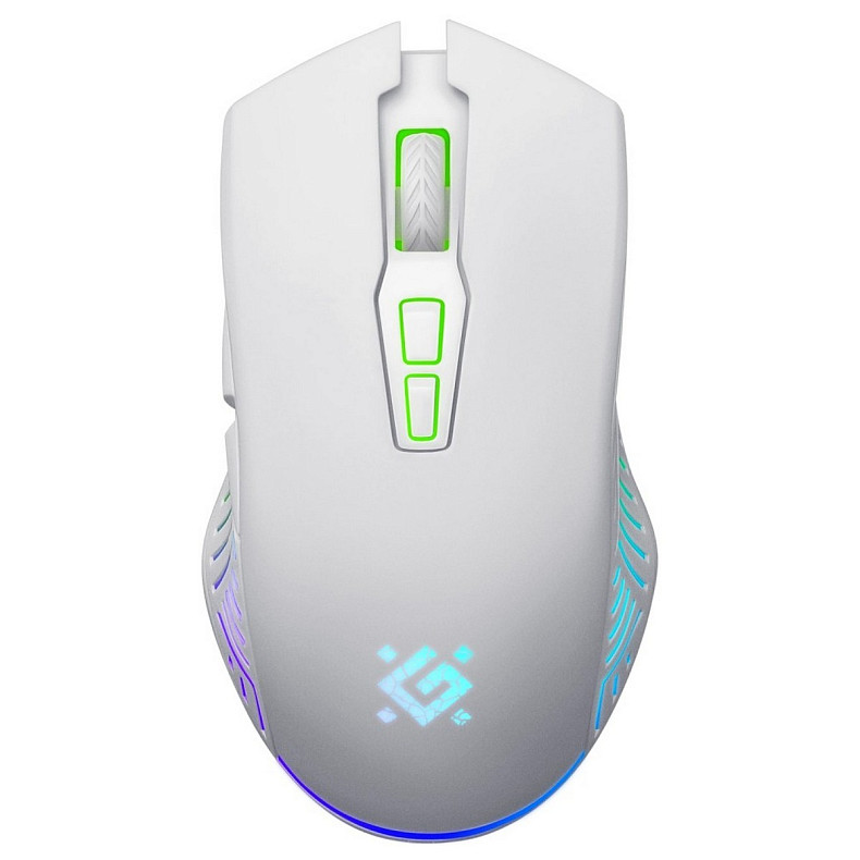 Мышка Defender Pandora GM-502, беспроводная, игровая, 7кн., 3200 dpi., 500 mAh, черная