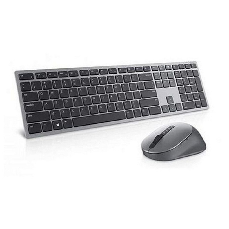 Комплект Dell Premier Multi-Device Wireless Keyboard and Mouse - KM7321W - Russian (QWERTY)