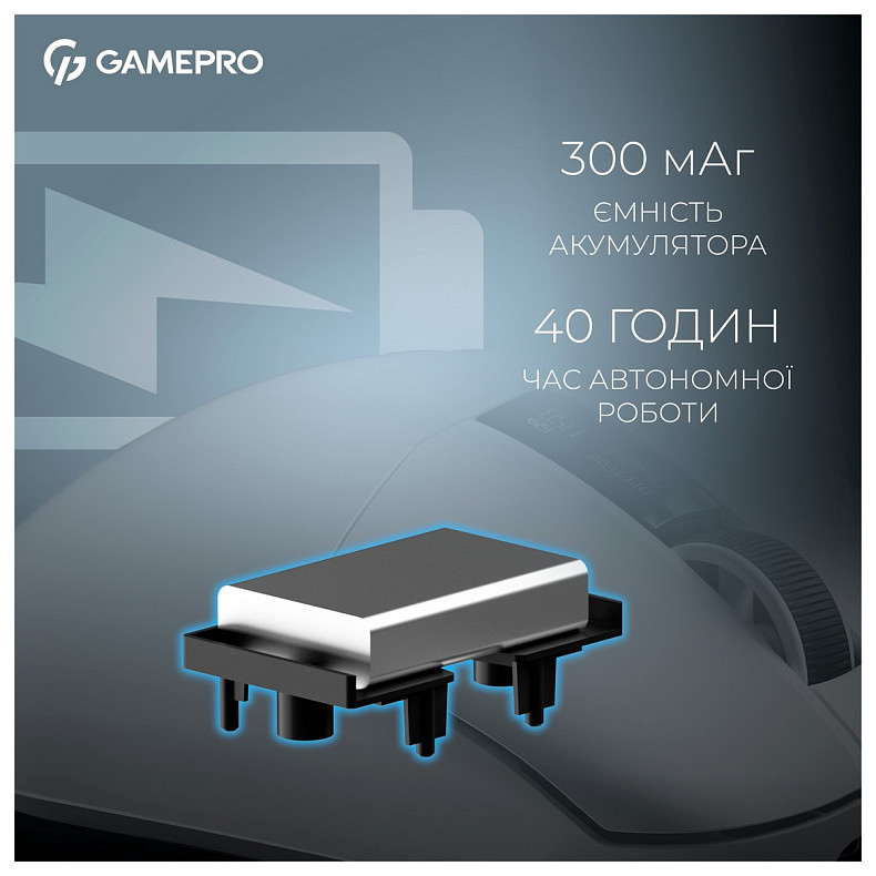 Мышь GamePro Asgard Thor White (GM023W)