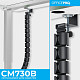 Органайзер для кабелю OfficePro CM730B Black