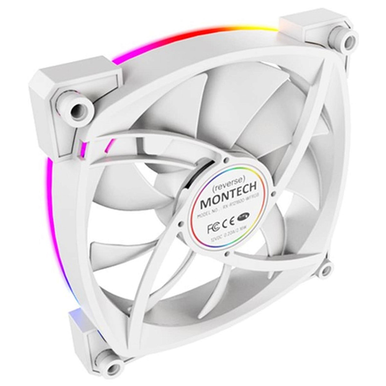 Вентилятор Montech RX120 PWM 120mm White
